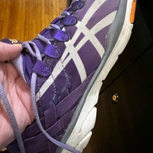 ASICS purple sneakers size 8